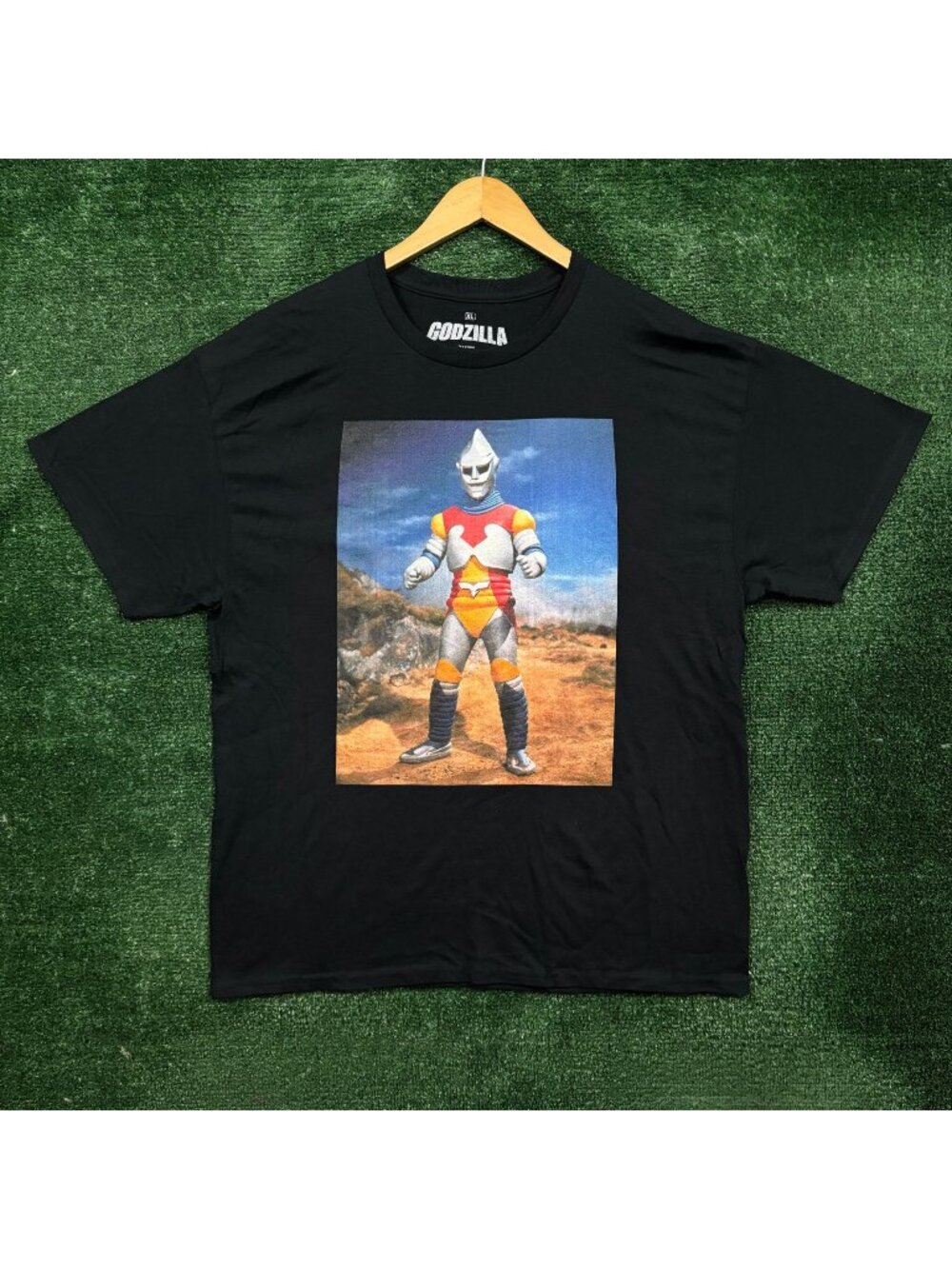 Godzilla vs. Megalon Jet Jaguar Poster T-Shirt Size Extra Large